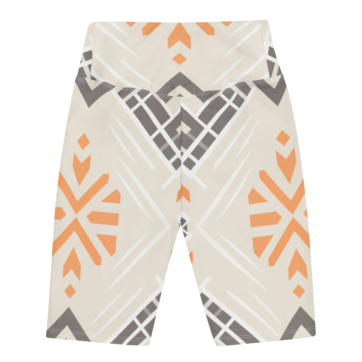 African Print Biker Shorts Funky African