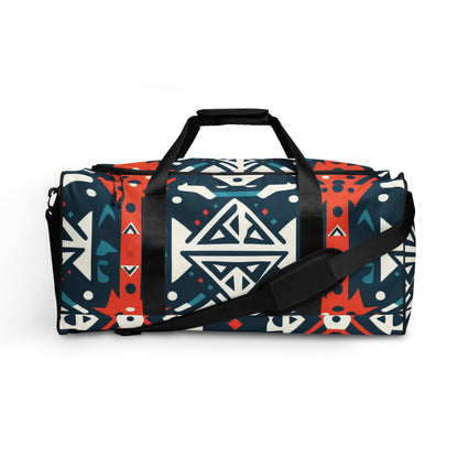 African print Duffle bag