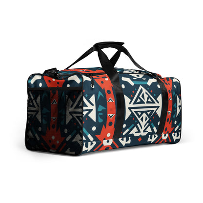 African print Duffle bag