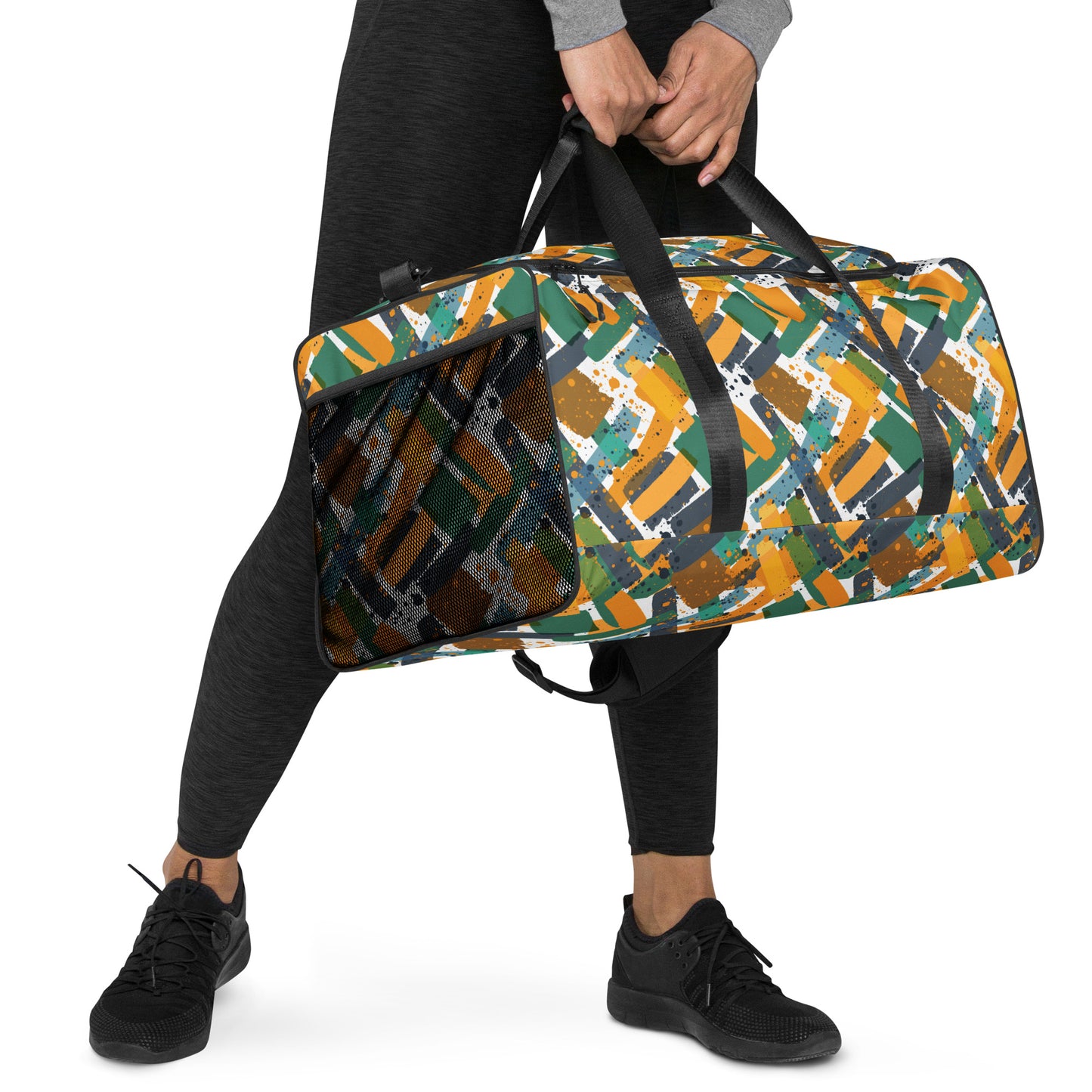 African print Duffle bag