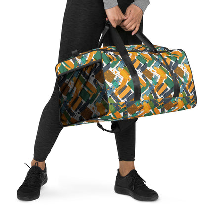 African print Duffle bag