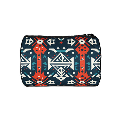 African print gym bag