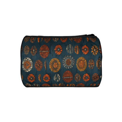 African print gym bag