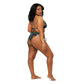 African print string bikini Funky African