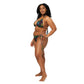 African print string bikini Funky African
