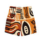 African print Men's swim trunks Funky African
