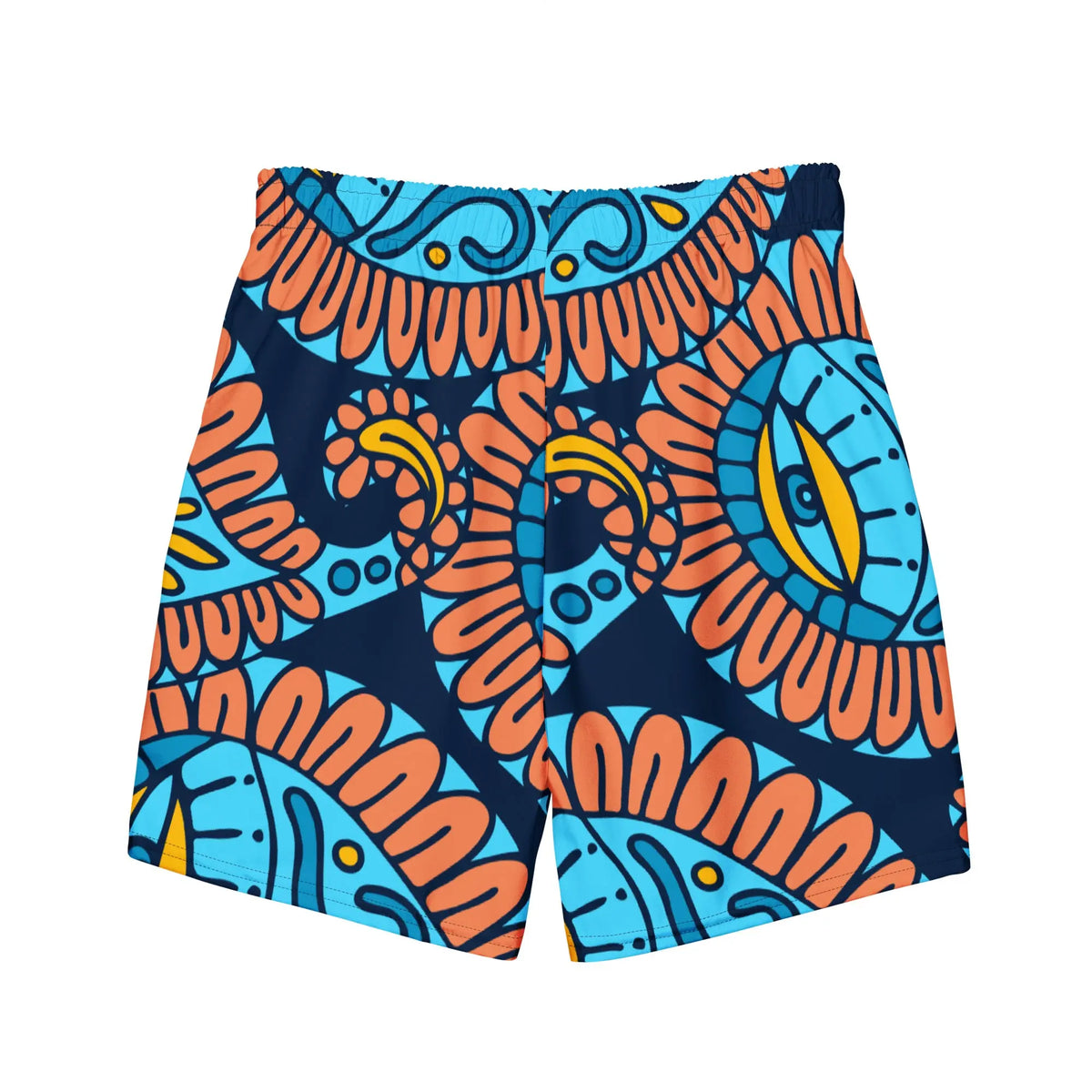 African print Men's swim trunks Funky African