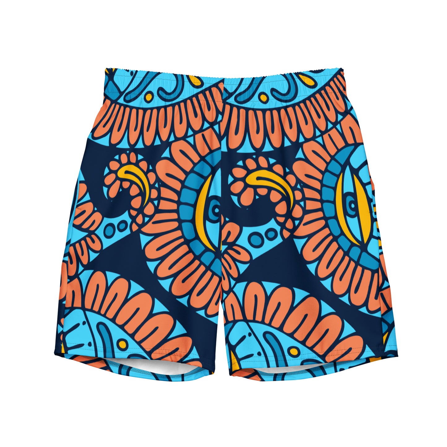 African print Men's swim trunks