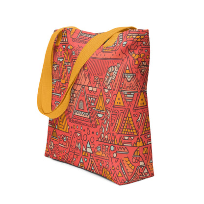 African Print Tote bag