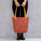 African Print Tote bag Funky African