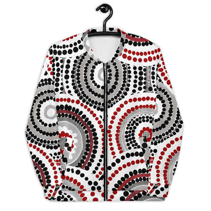 African print unisex bomber jacket