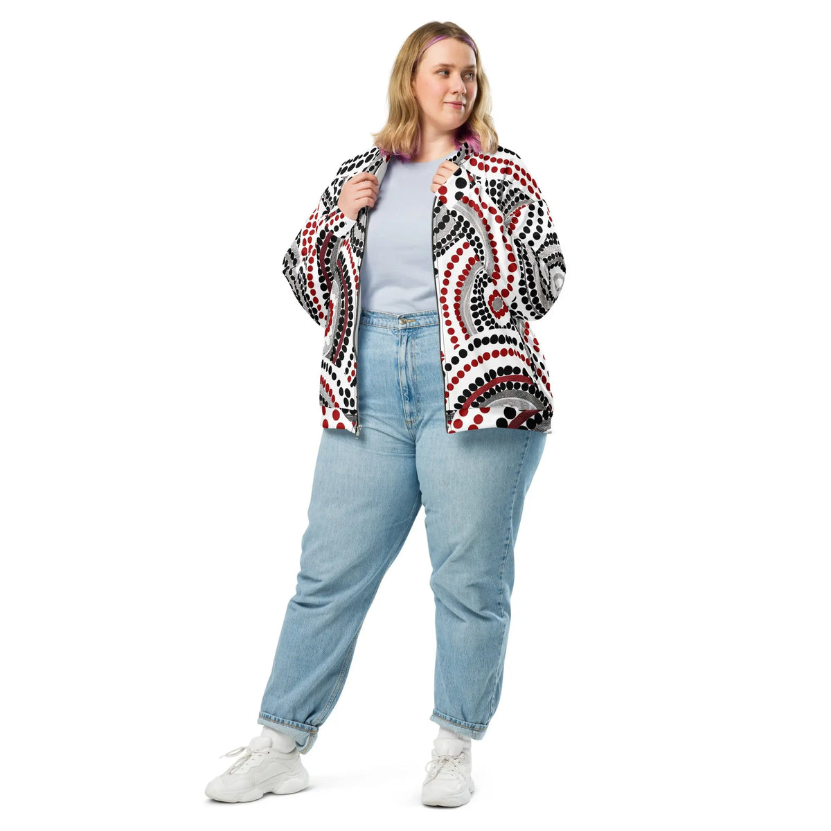Unisex Bomber Jacket Funky African