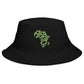 3D Embroidery Africa cut Bucket Hat Funky African