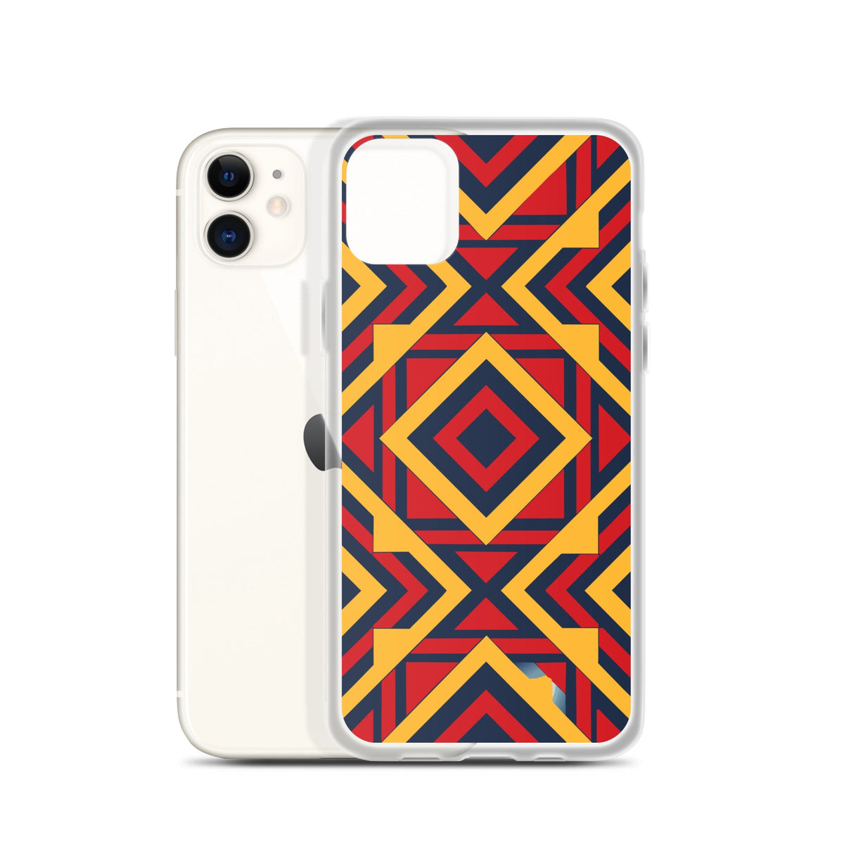 Clear Case for iPhone® Funky African