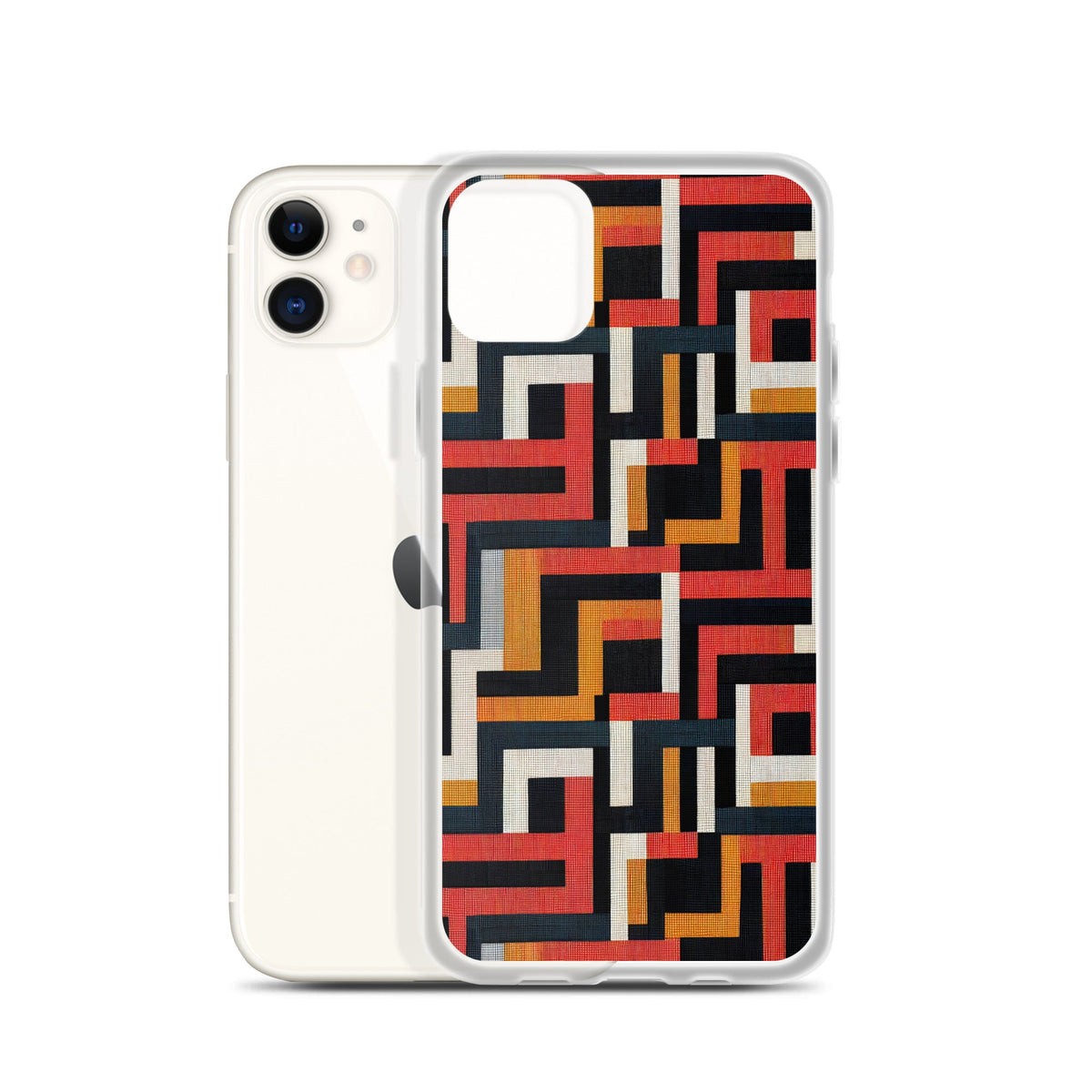 Clear Case for iPhone® Funky African