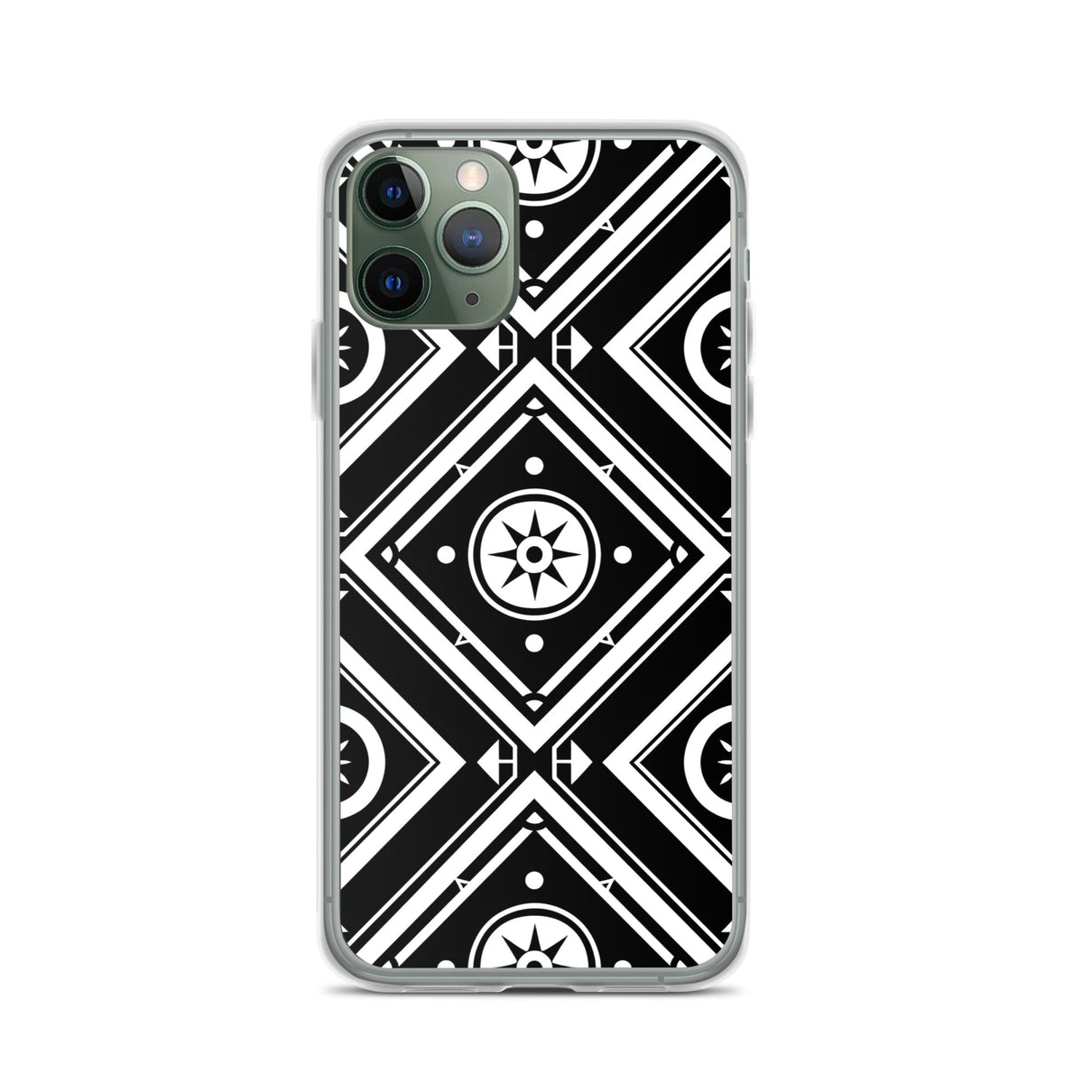 Clear Case for iPhone® Funky African