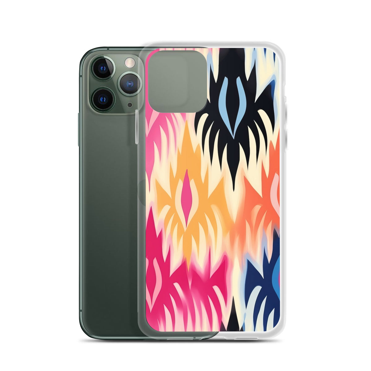 Clear Case for iPhone® Funky African