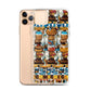 Clear Case for iPhone® Funky African