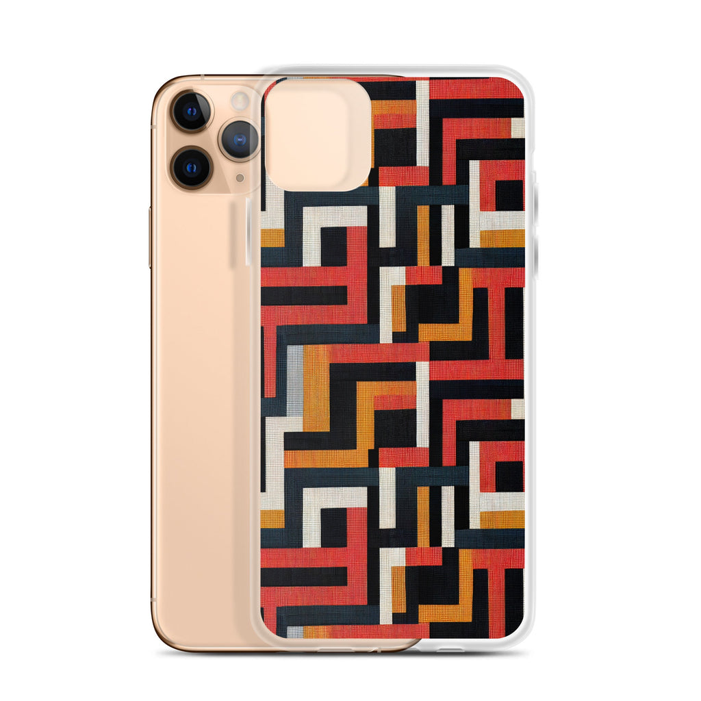 Clear Case for iPhone® Funky African