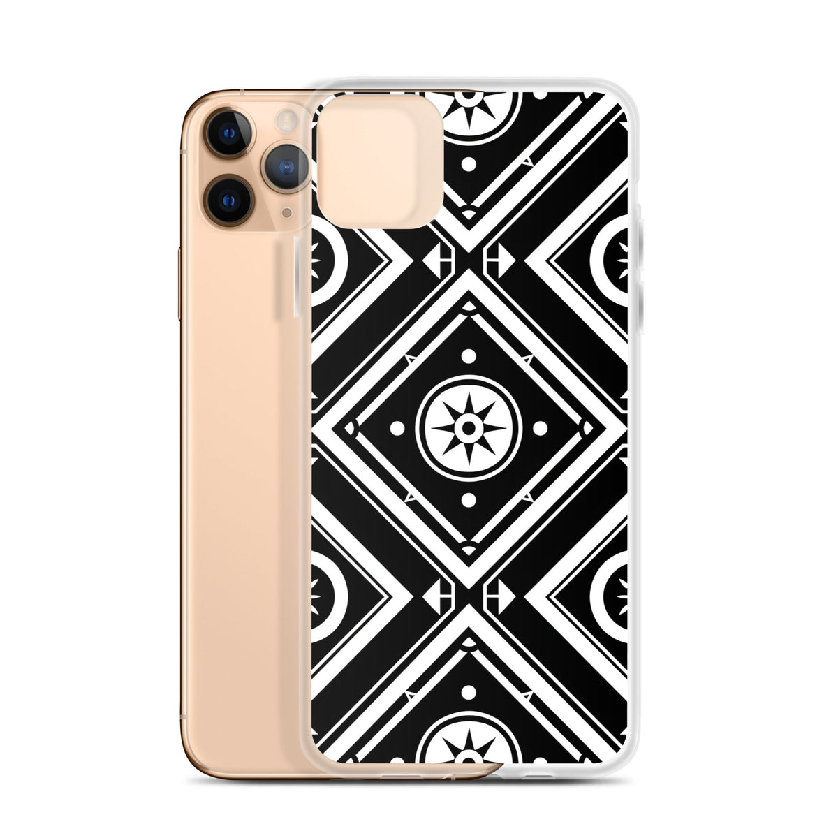 Clear Case for iPhone® Funky African