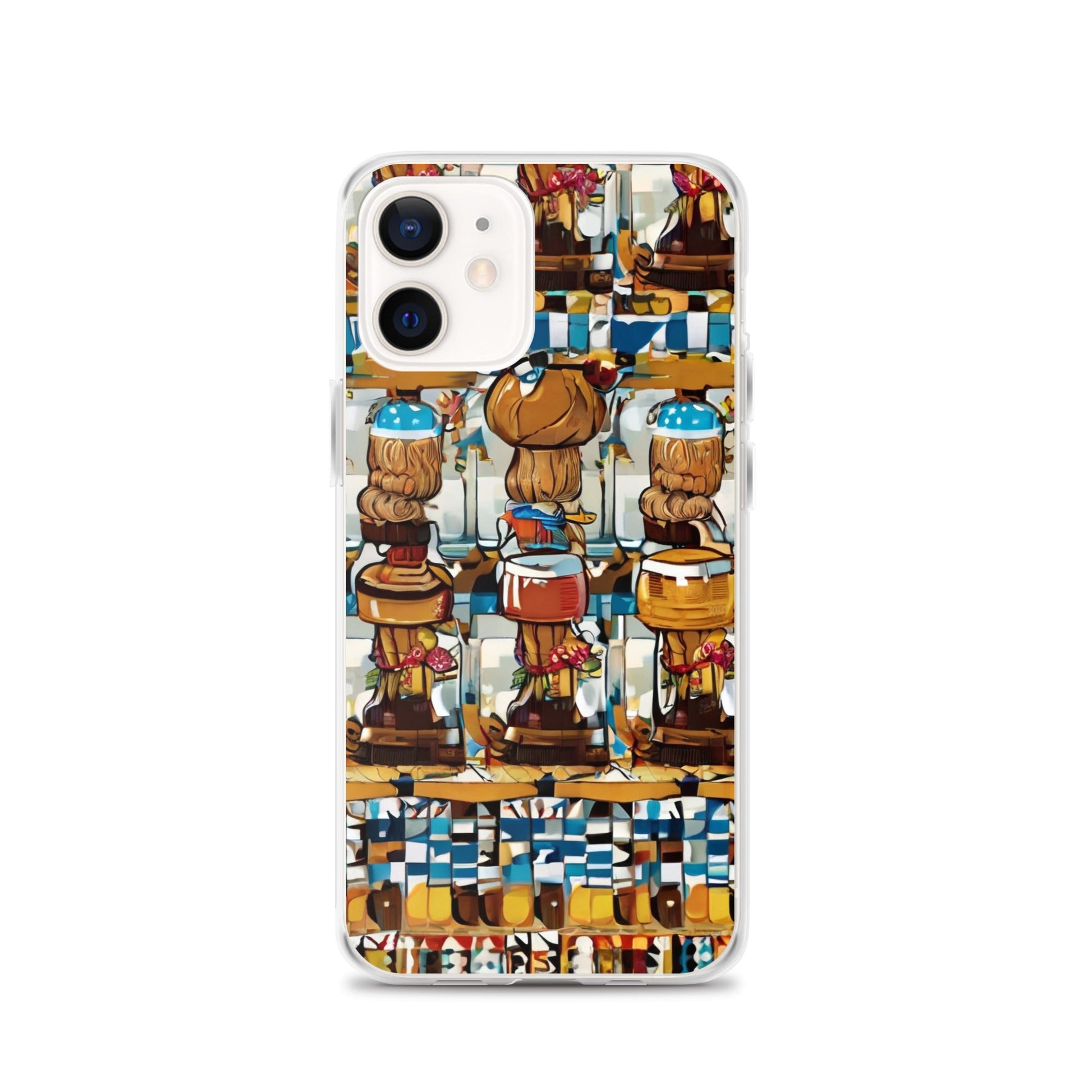 Clear Case for iPhone® Funky African