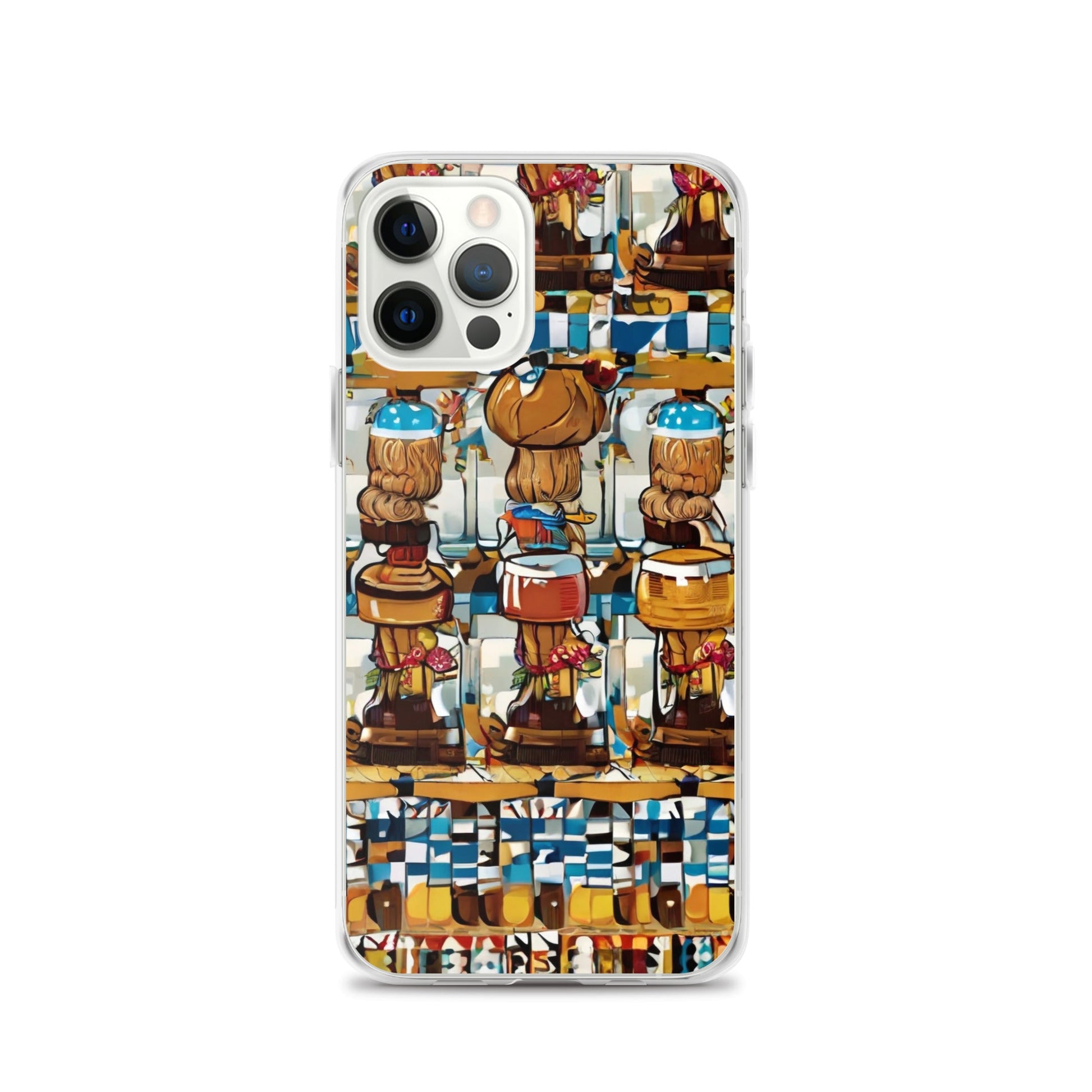Clear Case for iPhone® Funky African