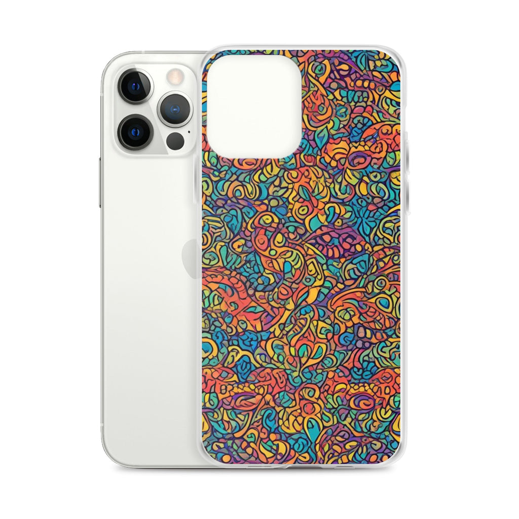 Clear Case for iPhone® Funky African