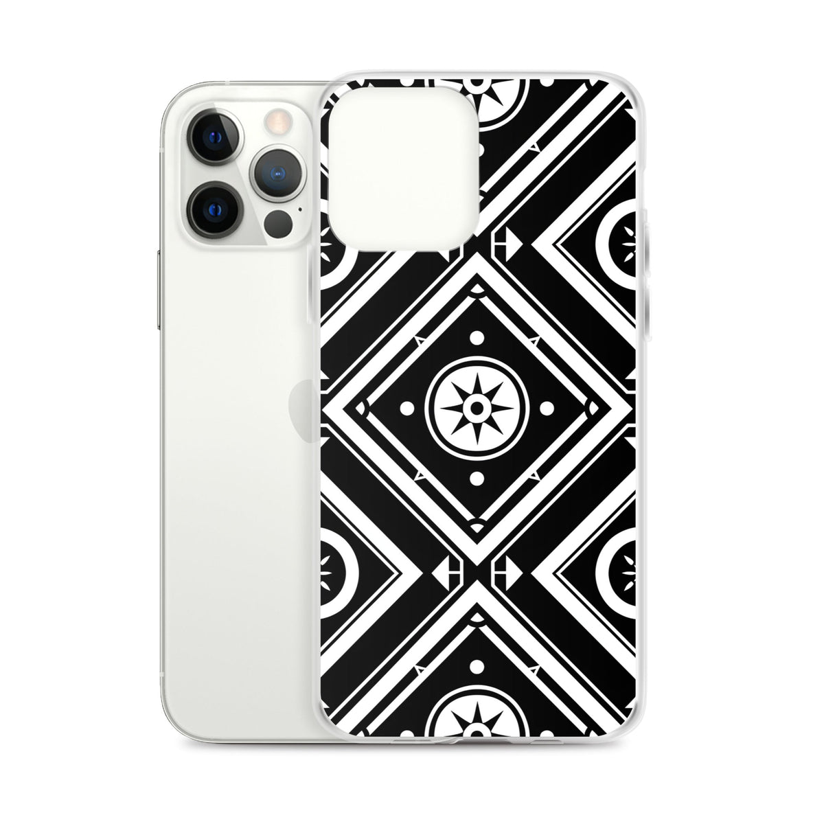 Clear Case for iPhone® Funky African