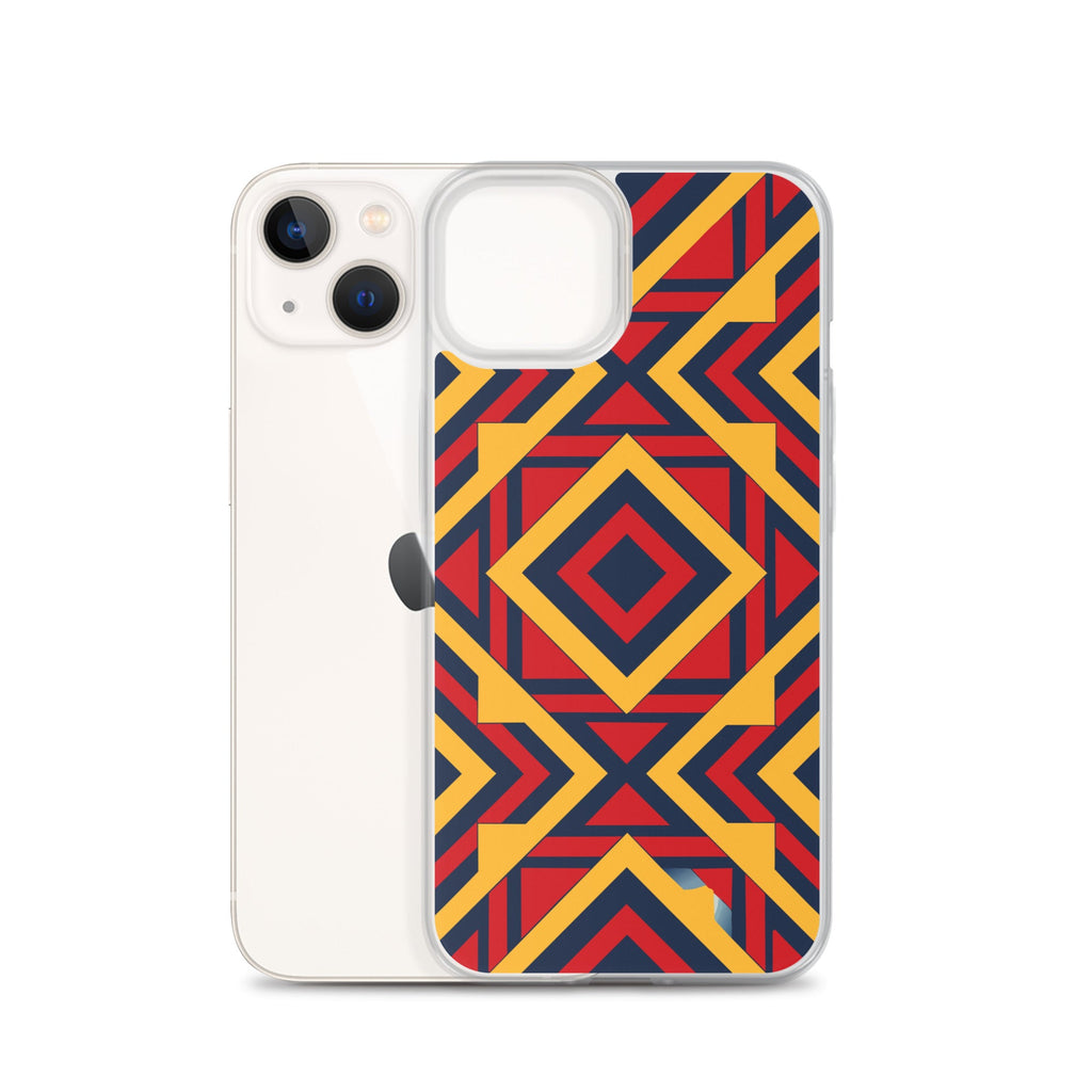 Clear Case for iPhone® Funky African