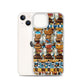 Clear Case for iPhone® Funky African