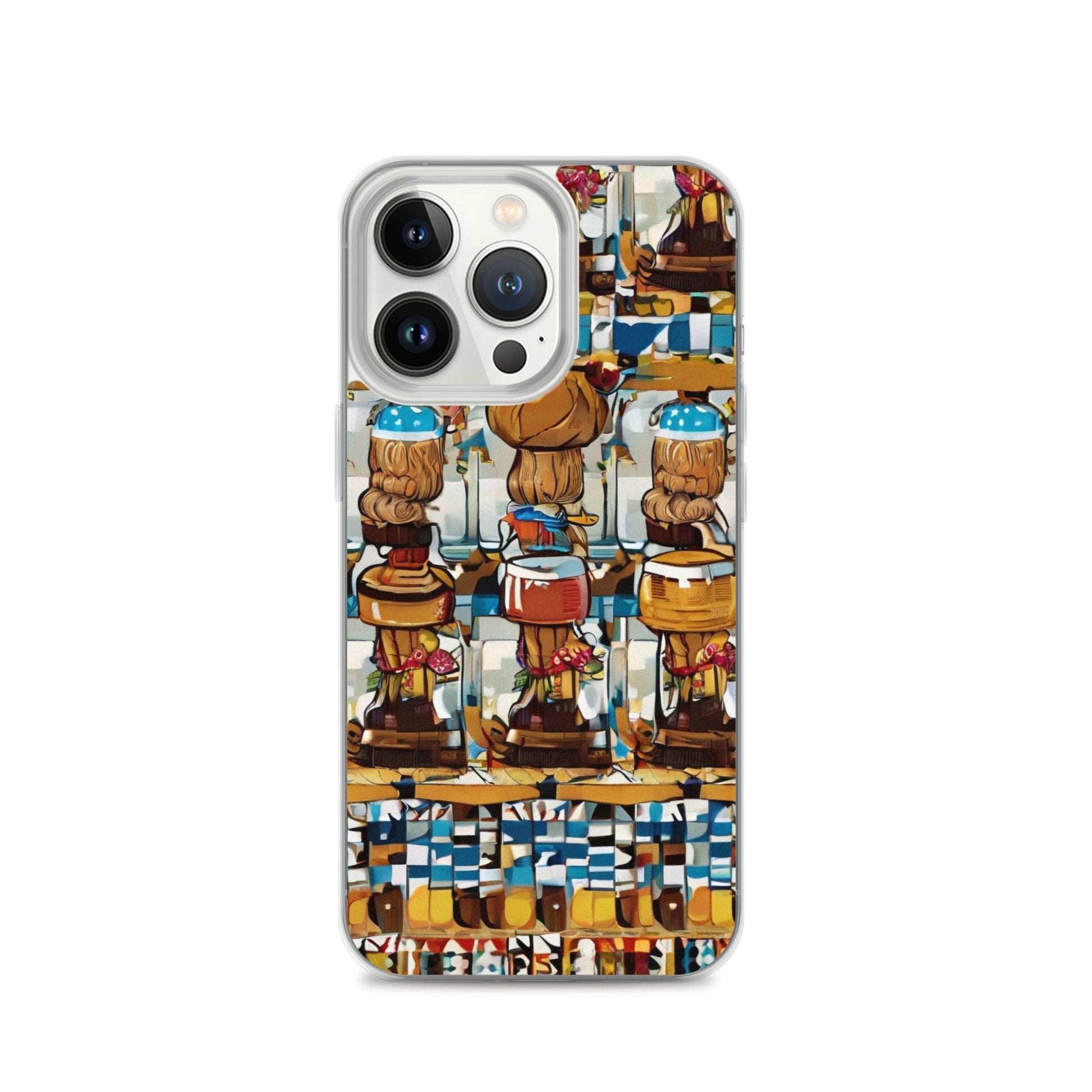 Clear Case for iPhone® Funky African