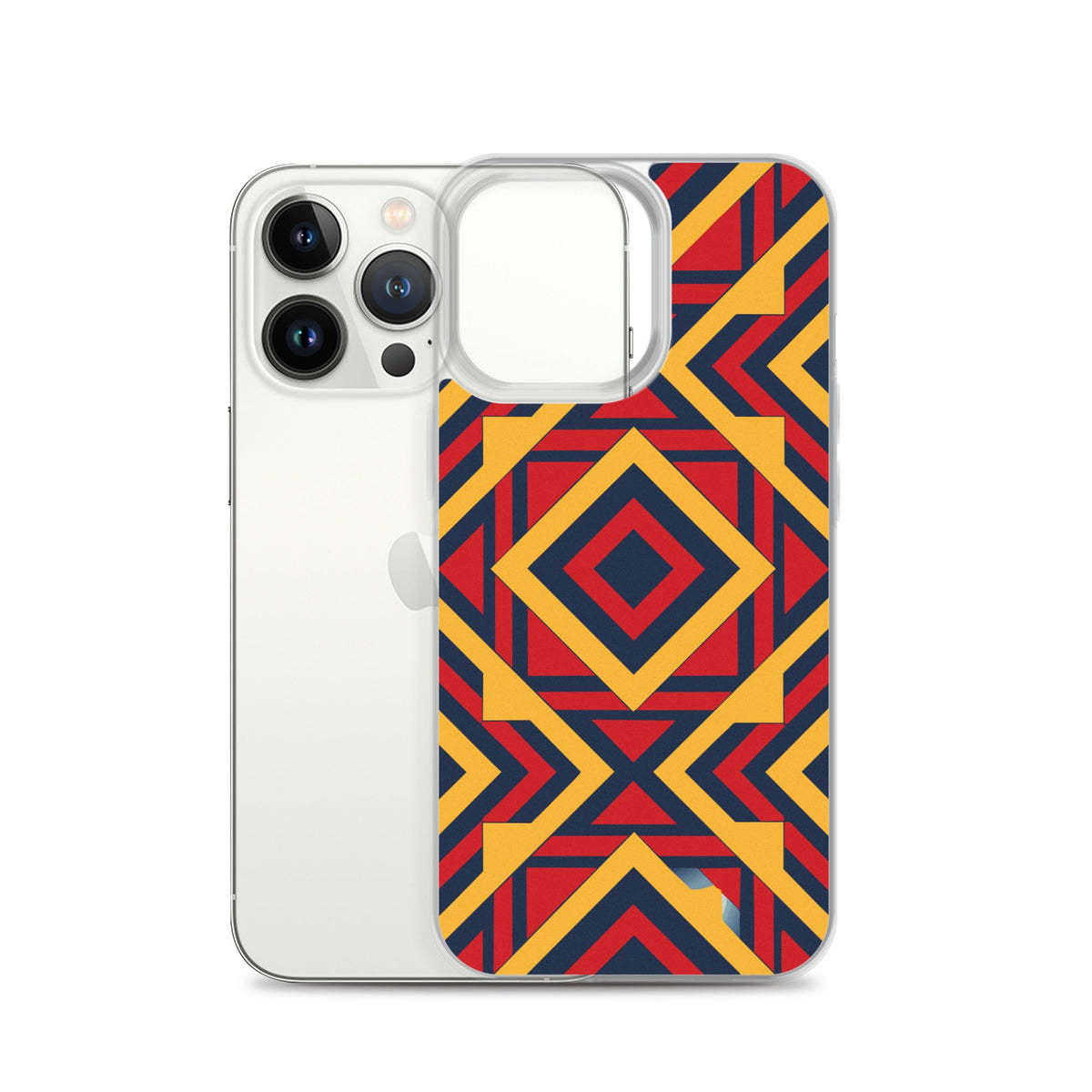 Clear Case for iPhone® Funky African
