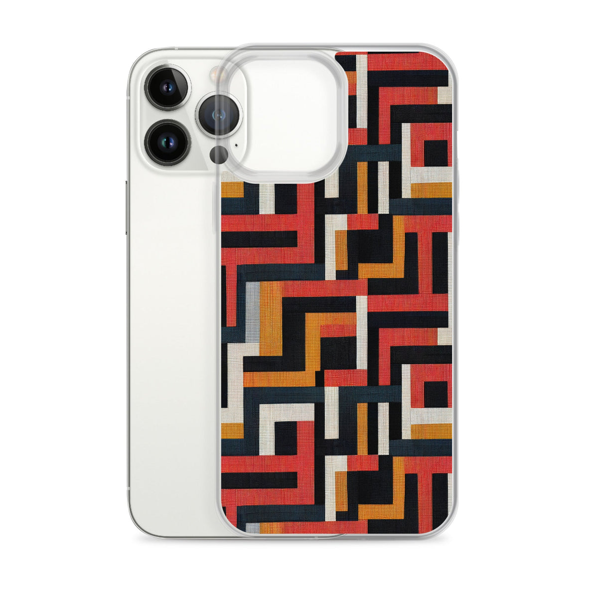 Clear Case for iPhone® Funky African
