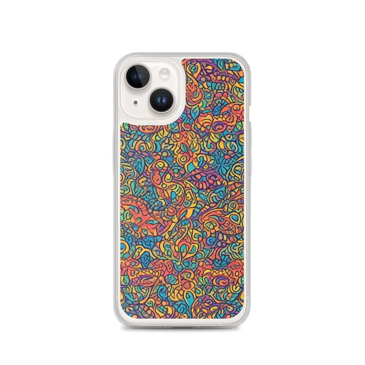 Clear Case for iPhone® Funky African