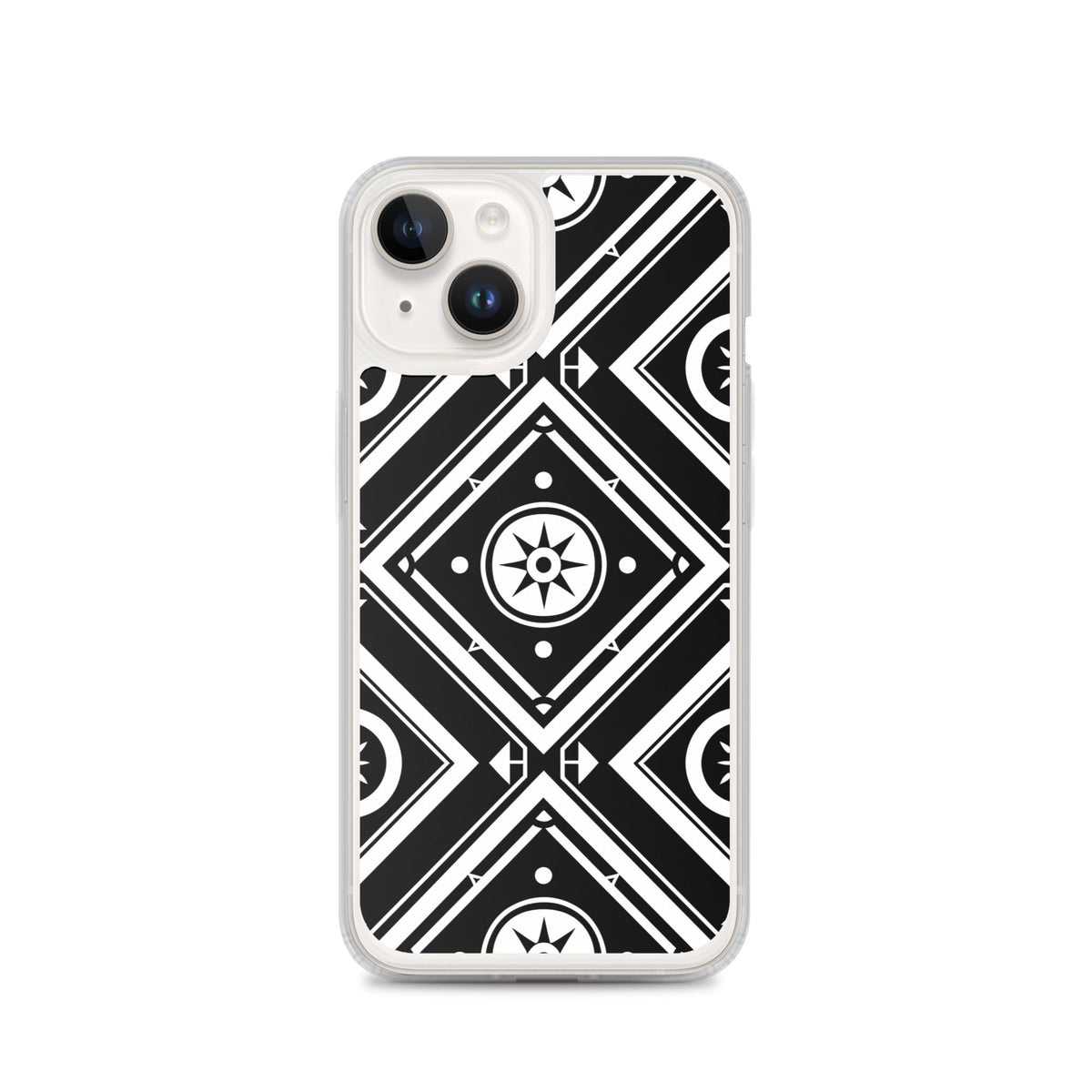 Clear Case for iPhone® Funky African