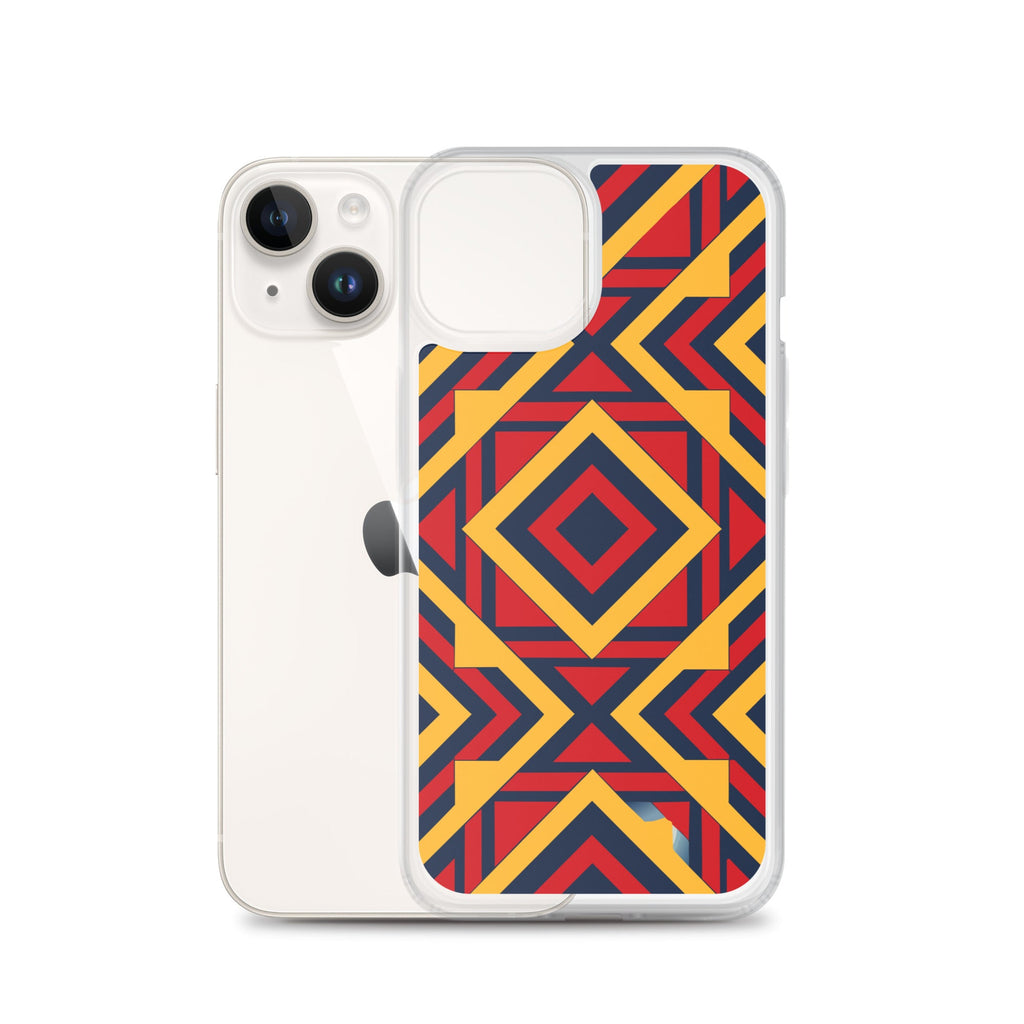 Clear Case for iPhone® Funky African