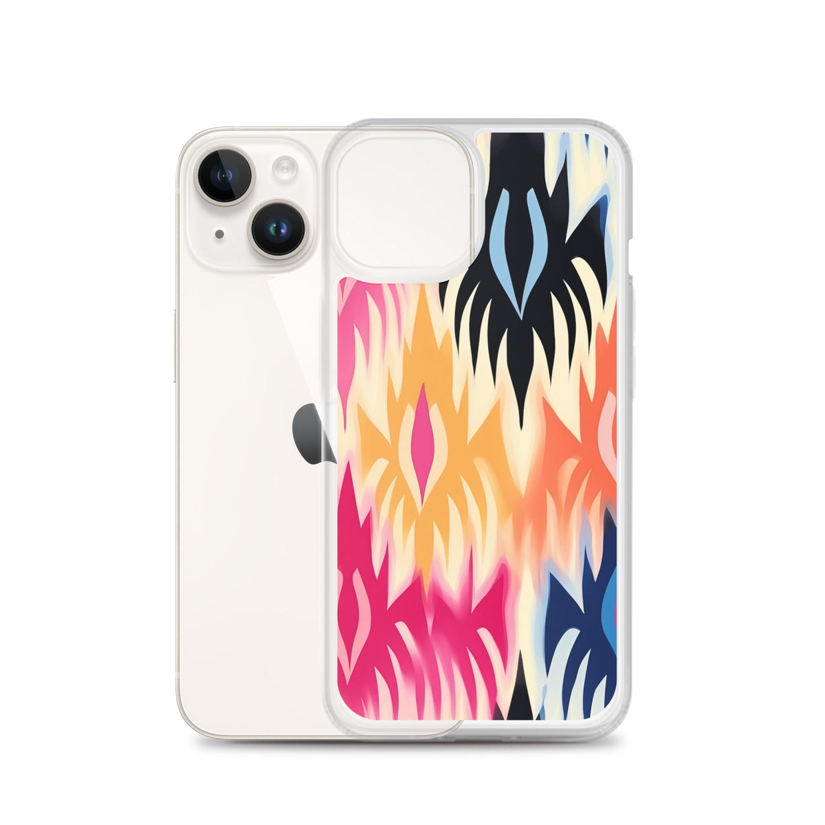 Clear Case for iPhone® Funky African