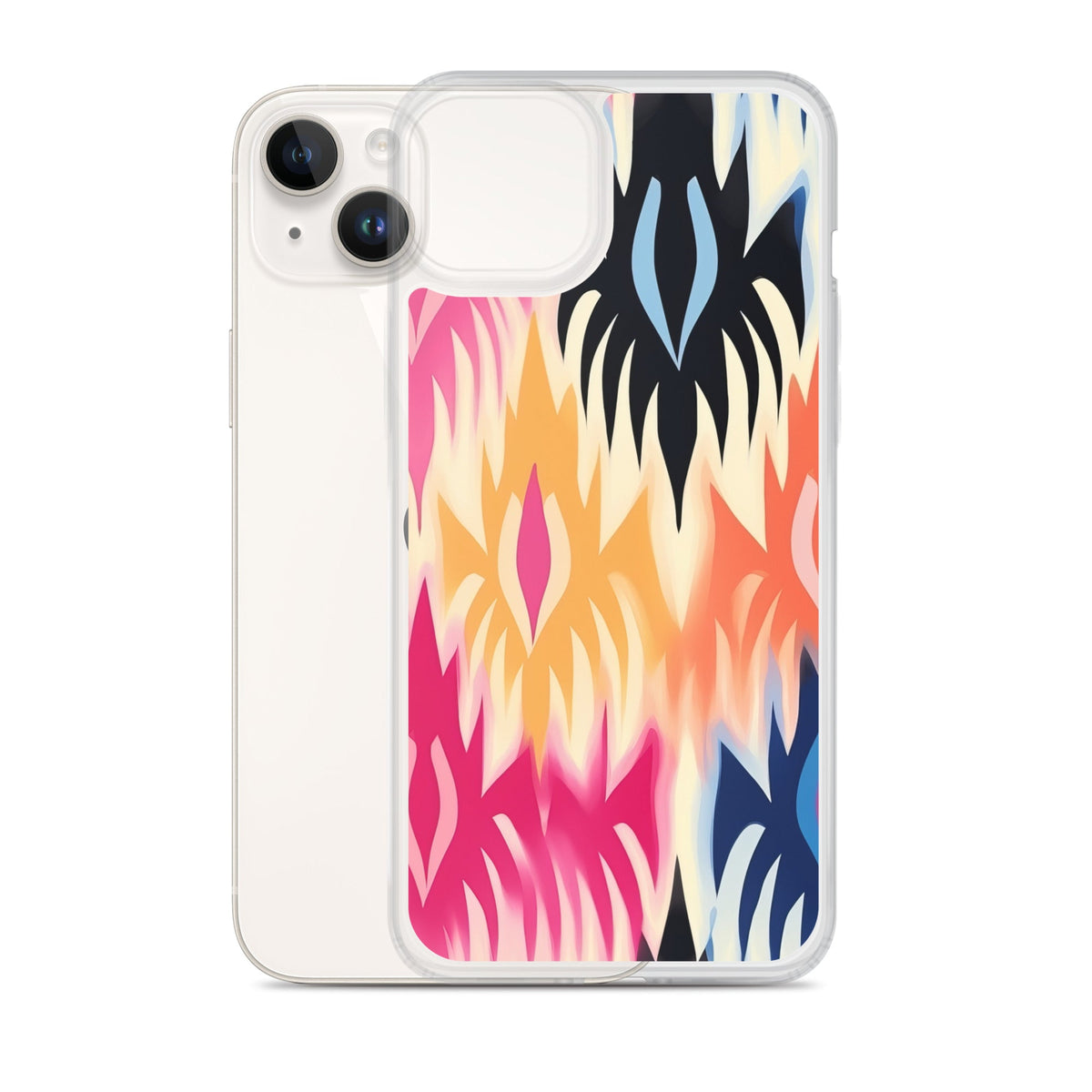 Clear Case for iPhone® Funky African