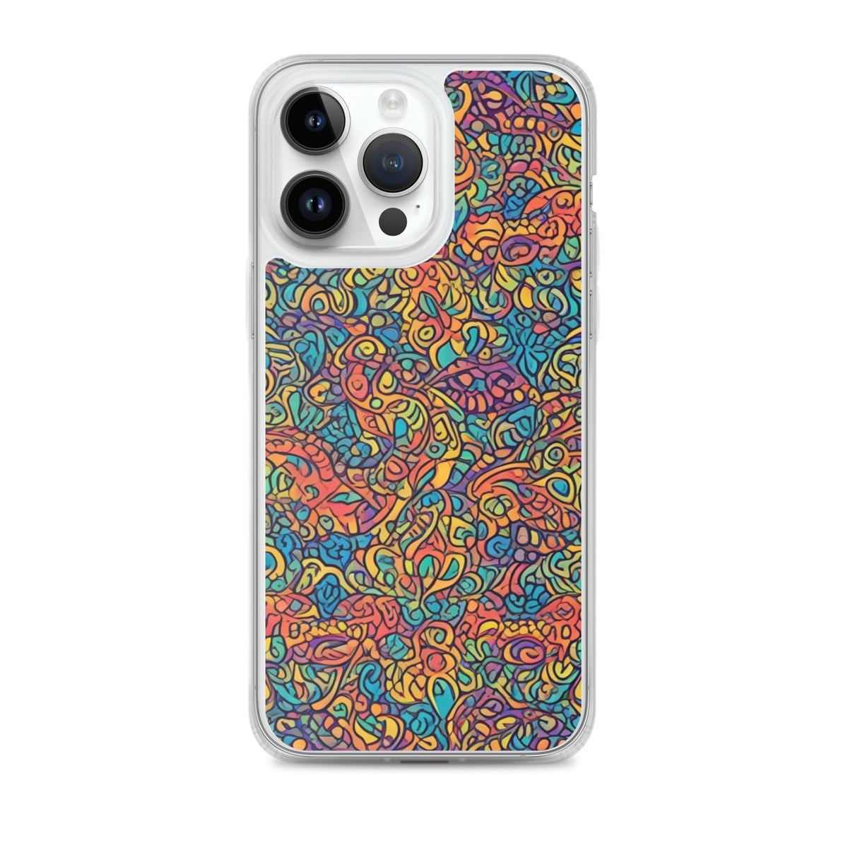 Clear Case for iPhone® Funky African