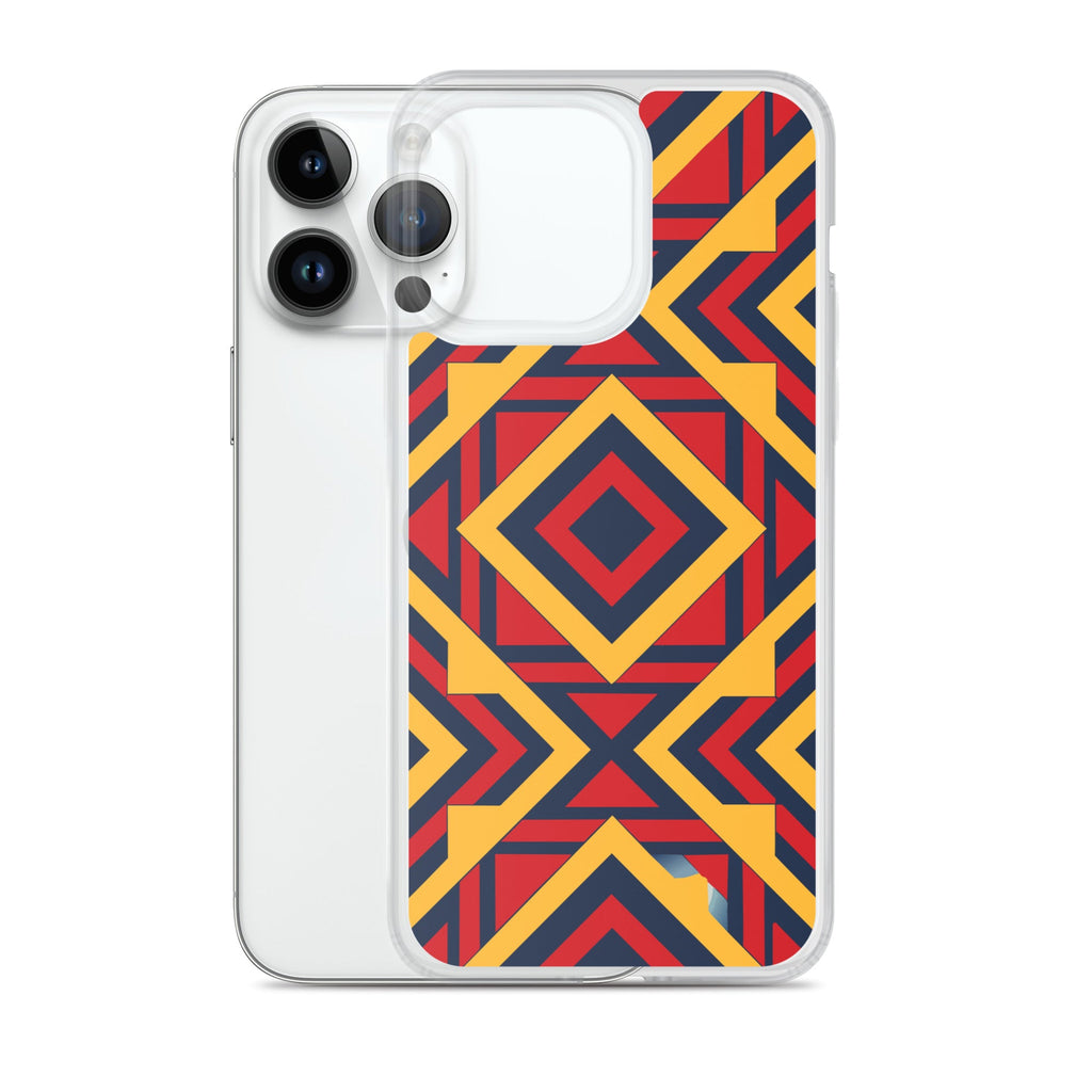 Clear Case for iPhone® Funky African