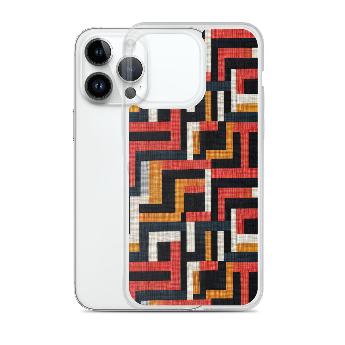 Clear Case for iPhone® Funky African