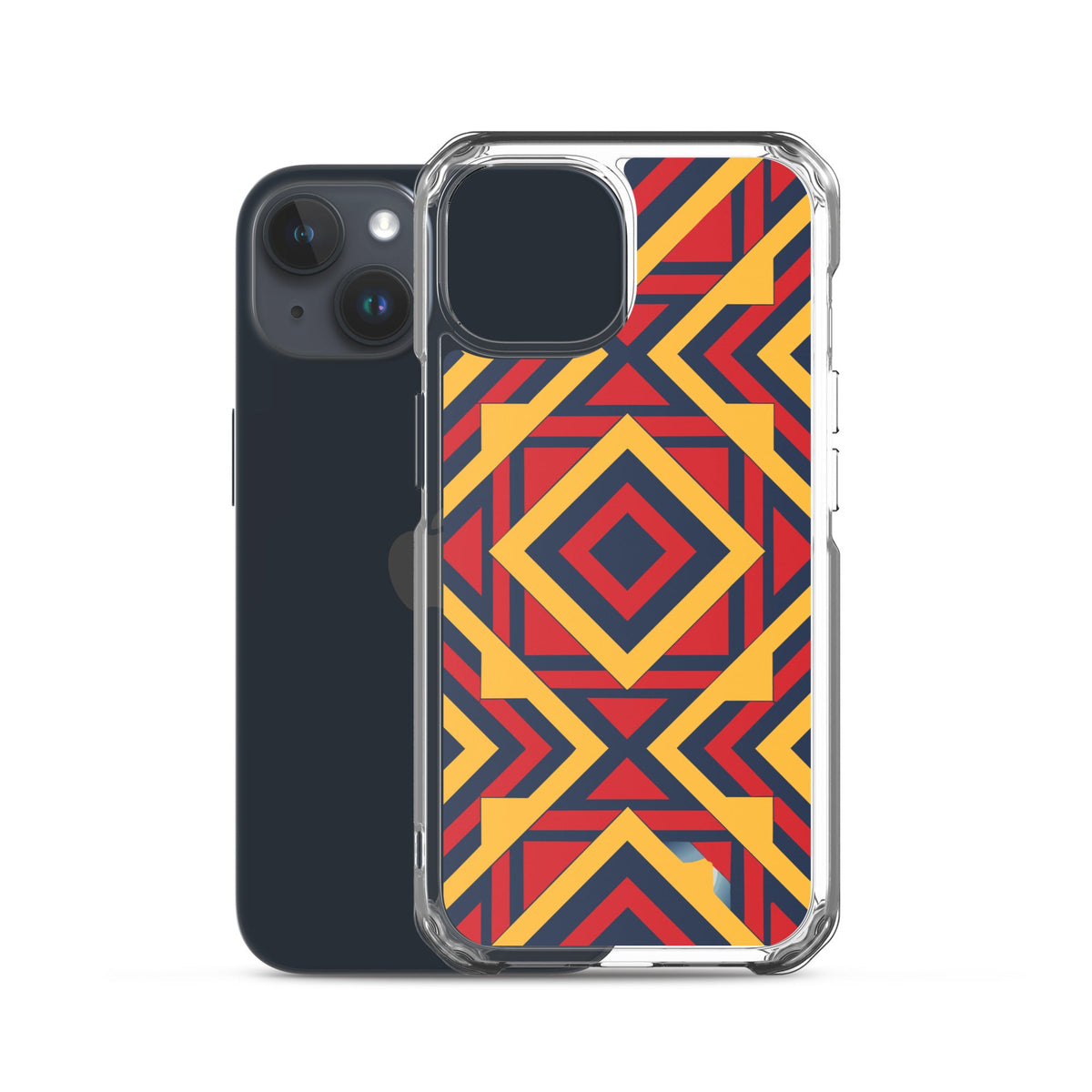 Clear Case for iPhone® Funky African