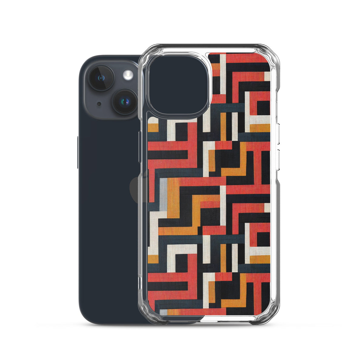 Clear Case for iPhone® Funky African