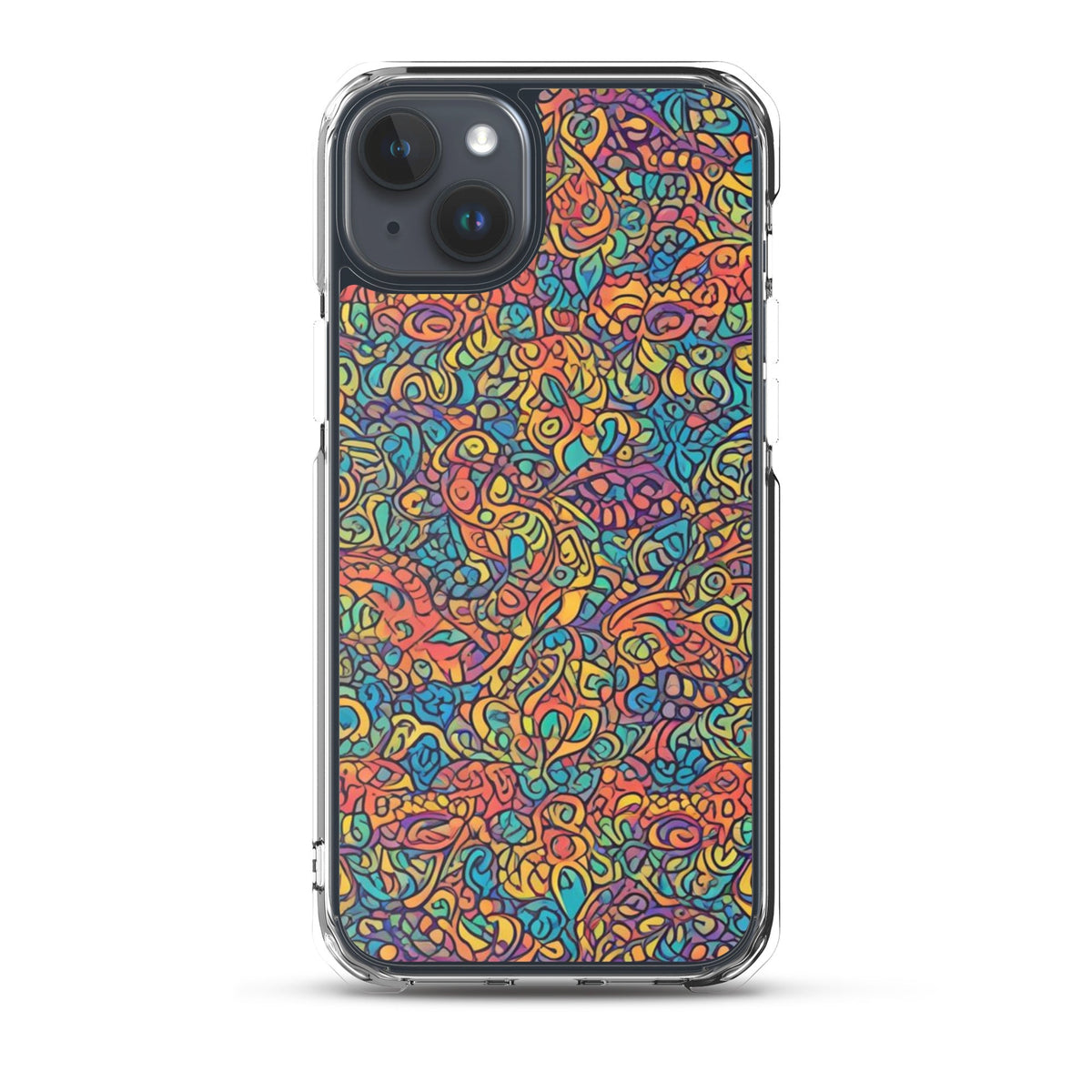 Clear Case for iPhone® Funky African