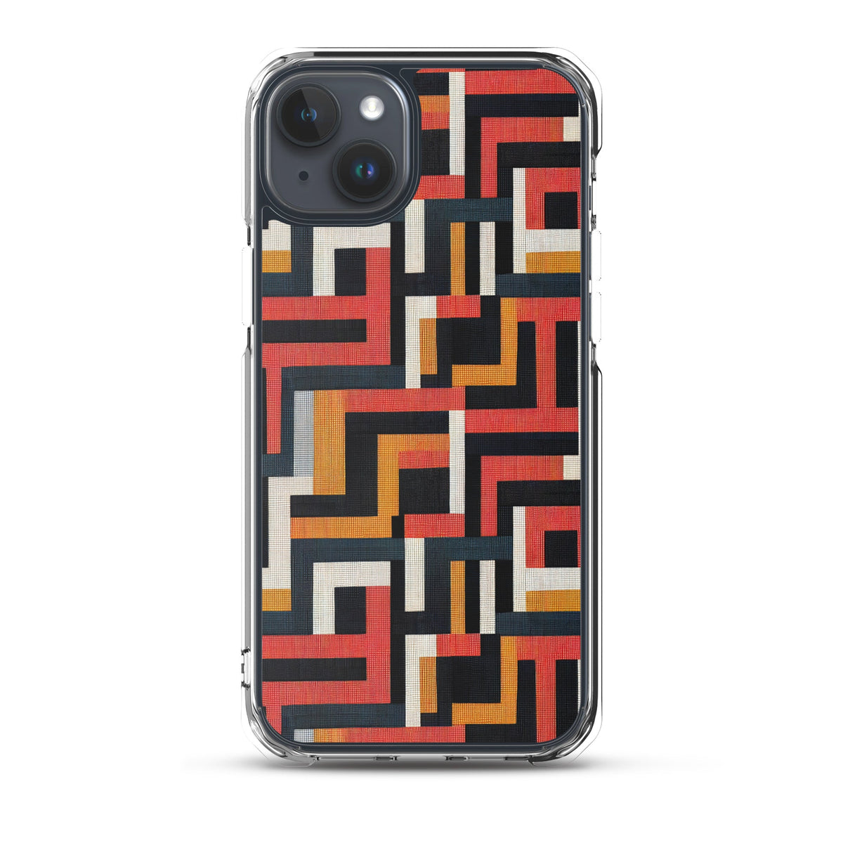 Clear Case for iPhone® Funky African