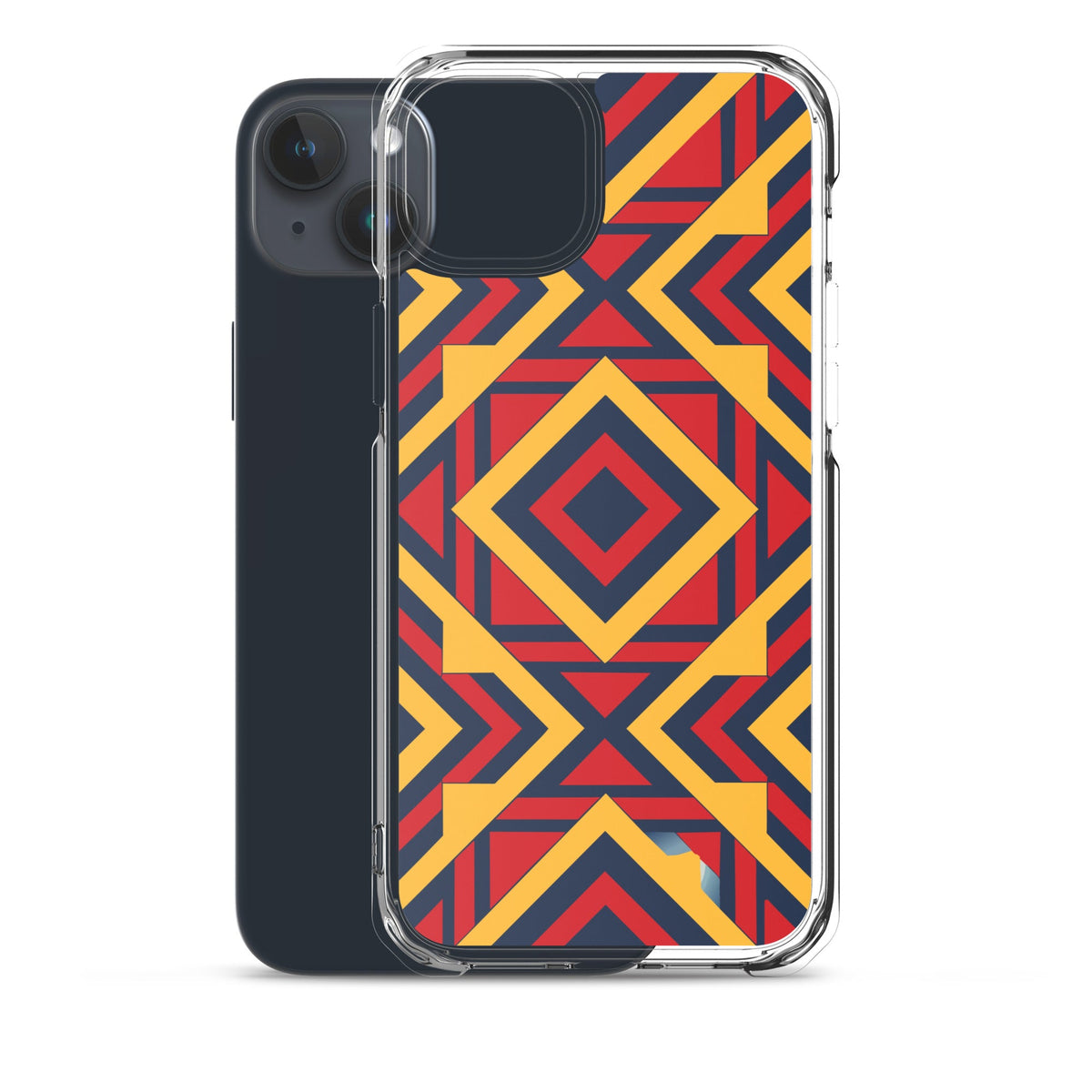 Clear Case for iPhone® Funky African
