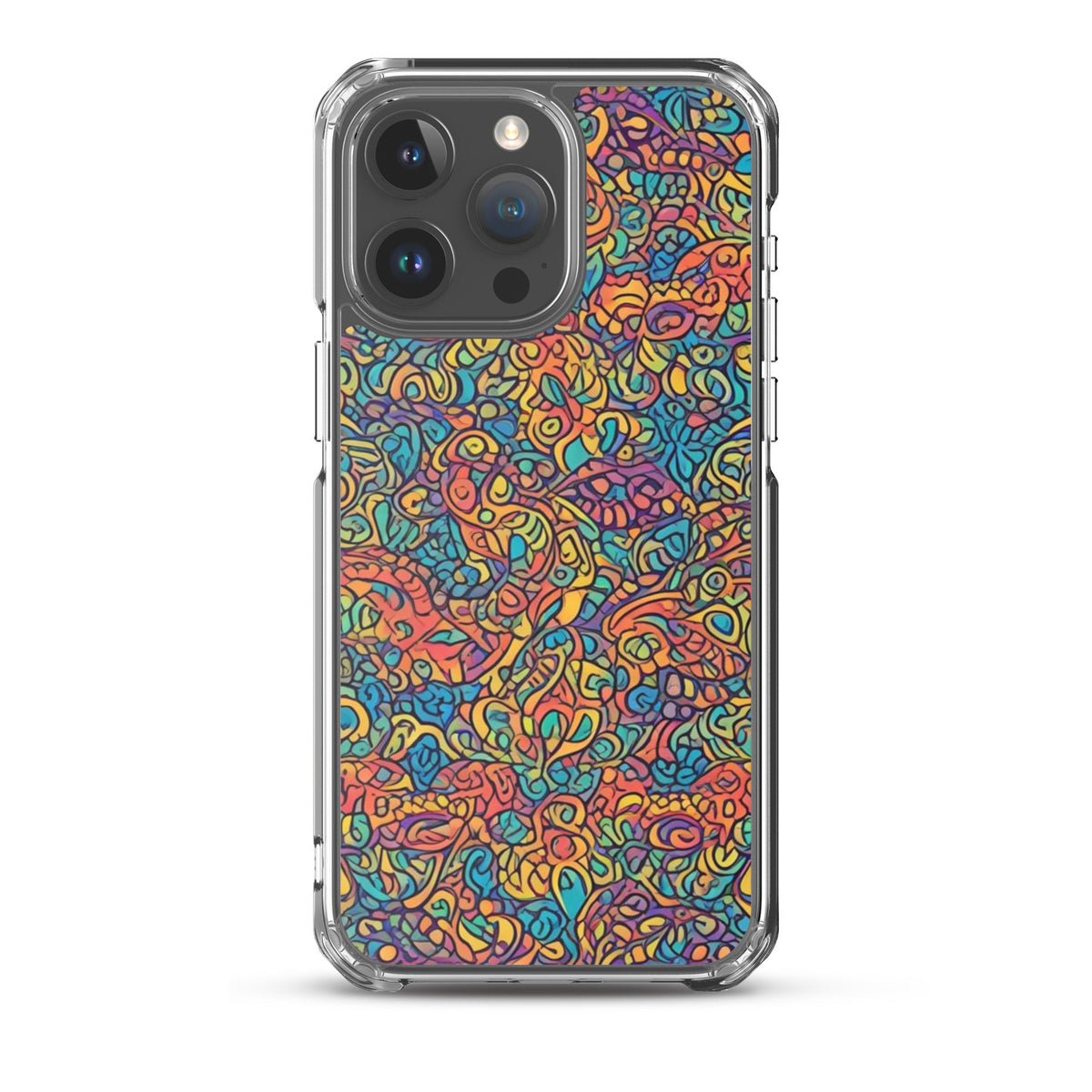 Clear Case for iPhone® Funky African