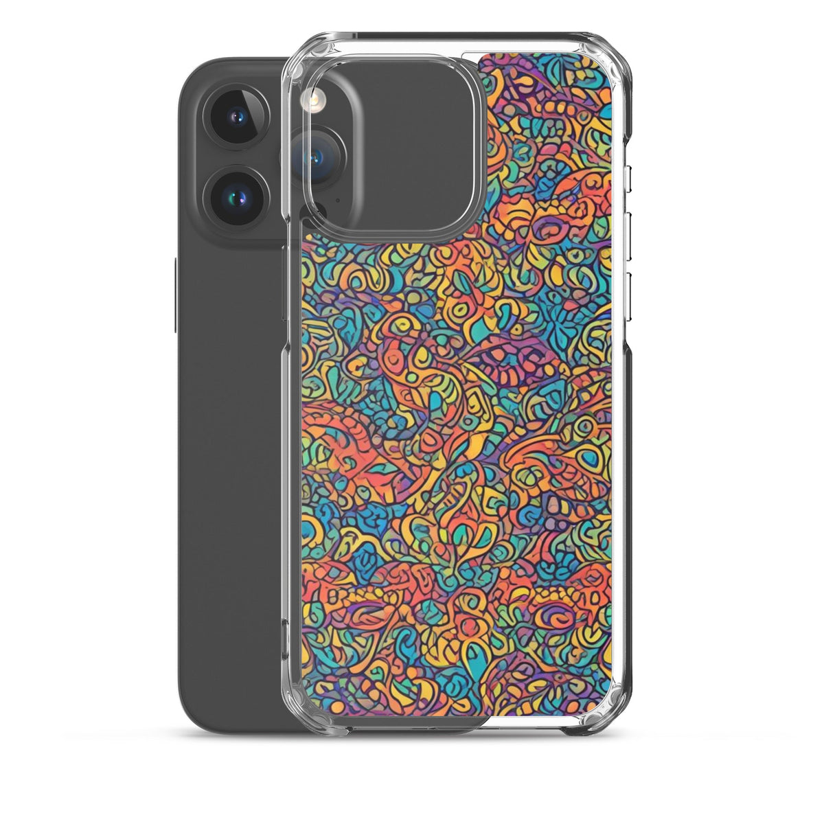 Clear Case for iPhone® Funky African