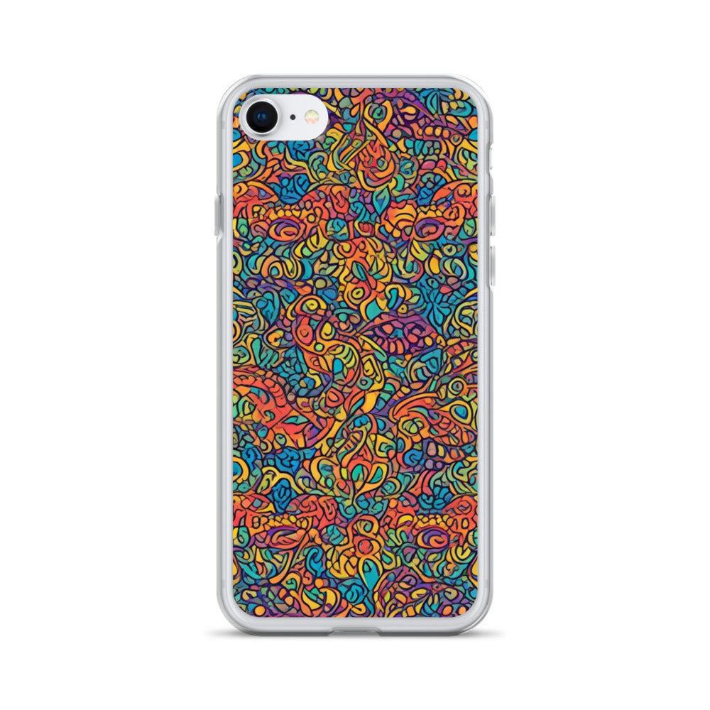 Clear Case for iPhone® Funky African