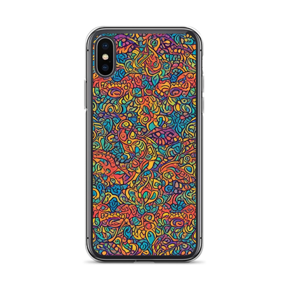 Clear Case for iPhone® Funky African